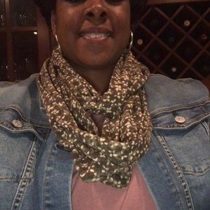 J Jill Pure Jill Loop Scarf Brown Hues NWT